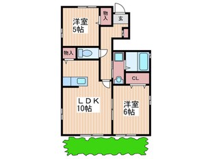 ネクスト吉村Ⅱの物件間取画像